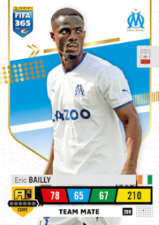 Eric Bailly Olympique de Marseille 2023 FIFA 365 Team Mate #209